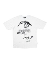AJOBYAJO（アジョバイアジョ）の「[PBA] AJO Collage T-Shirt [WHITE]（Tシャツ/カットソー）」