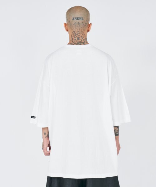 AJOBYAJO（アジョバイアジョ）の「[PBA] AJO Collage T-Shirt [WHITE]（Tシャツ/カットソー・レディース・その他・LARGE/MEDIUM/X-LARGE）」の8枚目の写真