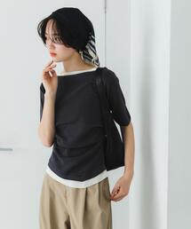 SENSE OF PLACE by URBAN RESEARCH | 『洗濯可』レイヤードアシメセーター(ニット/セーター)