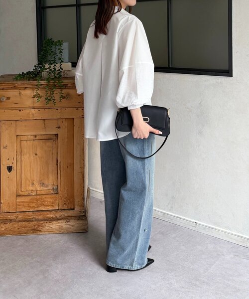 Thevon(ゼボン)の「ペイントデニム(デニムパンツ・レディース・ブルー・M/L)」の11枚目の写真