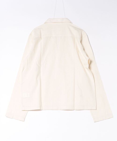 Bshop（ビショップ）の「KARDO | LS VINTAGE INSPIRED SHORT KURTA SHIRT WITH STITCH DETAILING（シャツ/ブラウス・メンズ・Nat・M/L）」の2枚目の写真