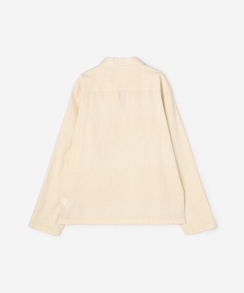 Bshop(ビショップ)の「KARDO | スキッパーカラー 長袖シャツ MEN(シャツ/ブラウス・メンズ・Nat・M/L)」の10枚目の写真