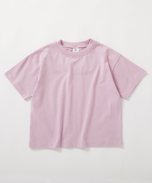 devirock（デビロック）の「【ひやシャリ】接触冷感 デビラボ BIGシルエット プリント半袖Tシャツ（Tシャツ/カットソー・キッズ・ピンク系1/ブルー系1/オレンジ系1/イエロー系1/ピンク系2/ライラック系1/ホワイト系1/ホワイト系2/ブラック系1/パープル系1/グリーン系2/グリーン系1/ライトグレー系1/ブルー系2・90cm/100cm/110cm/120cm/130cm/140cm/150cm/160cm）」の22枚目の写真