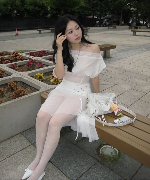 KASHIKO(カシコ)の「Lace One Shoulder Corset Tee White(Tシャツ/カットソー・レディース・その他・SMALL/MEDIUM)」の15枚目の写真
