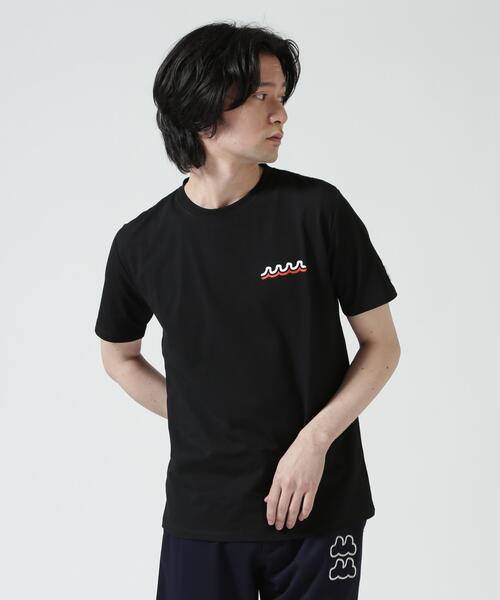 muta marine(ムータ・マリン)の「muta MARINE/ムータ マリン/別注MM Tシャツ(Tシャツ/カットソー・メンズ・ホワイト/ブラック・XL/L/M)」の4枚目の写真