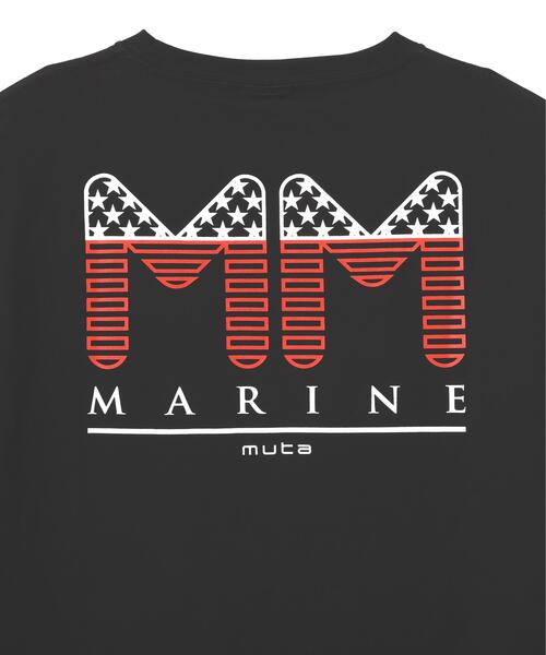 muta marine(ムータ・マリン)の「muta MARINE/ムータ マリン/別注MM Tシャツ(Tシャツ/カットソー・メンズ・ホワイト/ブラック・XL/L/M)」の8枚目の写真