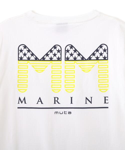 muta marine(ムータ・マリン)の「muta MARINE/ムータ マリン/別注MM Tシャツ(Tシャツ/カットソー・メンズ・ホワイト/ブラック・XL/L/M)」の18枚目の写真