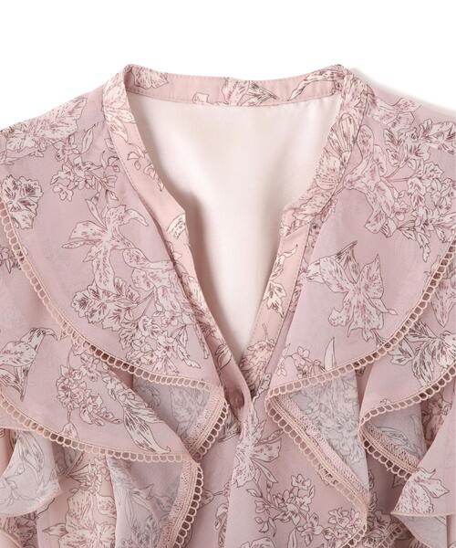 JILL by JILL STUART(ジルバイジルスチュアート)の「フラワープリントラッフルワンピース(ワンピース・レディース・ピンク系その他/ブルー系その他/ホワイト系その他・FREE)」の22枚目の写真