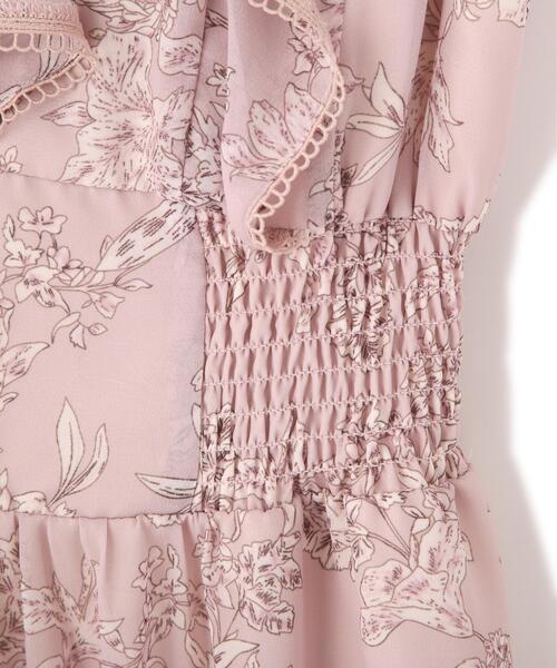 JILL by JILL STUART(ジルバイジルスチュアート)の「フラワープリントラッフルワンピース(ワンピース・レディース・ピンク系その他/ブルー系その他/ホワイト系その他・FREE)」の20枚目の写真