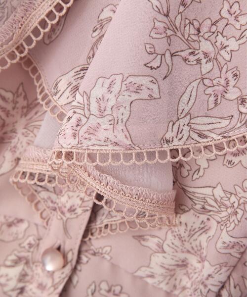 JILL by JILL STUART(ジルバイジルスチュアート)の「フラワープリントラッフルワンピース(ワンピース・レディース・ピンク系その他/ブルー系その他/ホワイト系その他・FREE)」の17枚目の写真