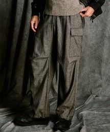 wjk | mp14984- natural blend wool easy cargo イージーカーゴパンツ(5232 wo11j)(カーゴパンツ)