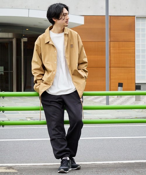 COBMASTER（コブマスター）の「【COBMASTER】 オーバーサイズ バックデザイン プリントコーチジャケット（ナイロンジャケット・メンズ・ベージュ/ブルー/グレー・42/40/38）」の6枚目の写真