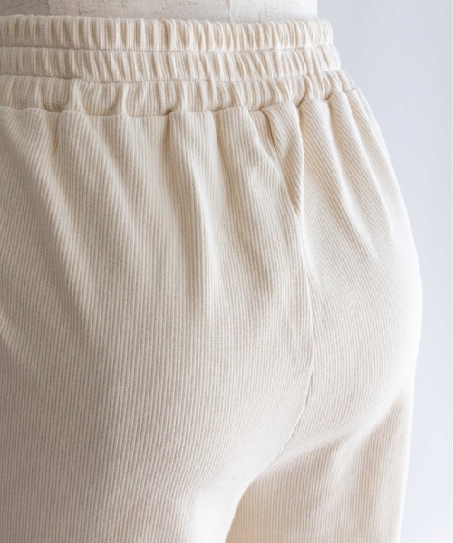 EN NEUME(エンノイム)の「Rib Flare Pants(その他パンツ・レディース・マルチ/アイボリー/ネイビー・1/0)」の14枚目の写真