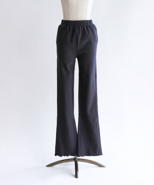EN NEUME(エンノイム)の「Rib Flare Pants(その他パンツ・レディース・マルチ/アイボリー/ネイビー・1/0)」の11枚目の写真
