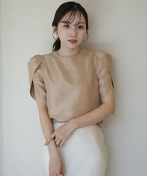 anuans（アニュアンス）の「ペタルフォルムスリーブブラウス（シャツ/ブラウス）」