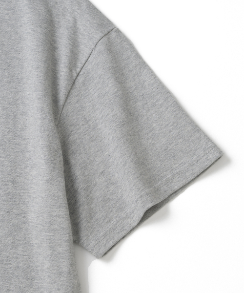KNITTED(ニッティド)の「コットンクロップTシャツ グレー(Tシャツ/カットソー・メンズ・ライトグレー・MEDIUM/LARGE/X-LARGE)」の5枚目の写真