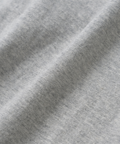 KNITTED(ニッティド)の「コットンクロップTシャツ グレー(Tシャツ/カットソー・メンズ・ライトグレー・MEDIUM/LARGE/X-LARGE)」の7枚目の写真
