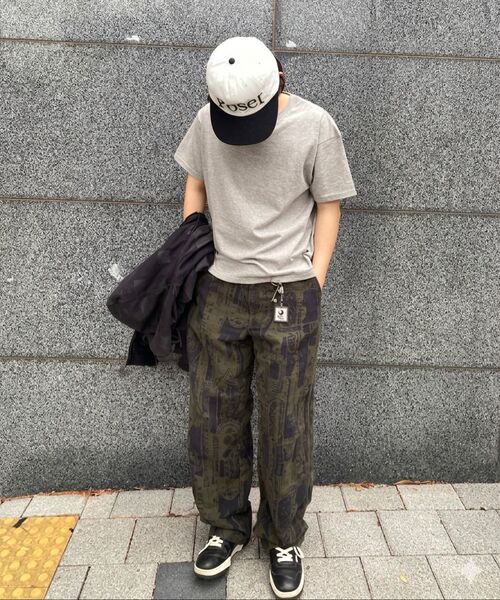 KNITTED(ニッティド)の「コットンクロップTシャツ グレー(Tシャツ/カットソー・メンズ・ライトグレー・MEDIUM/LARGE/X-LARGE)」の14枚目の写真