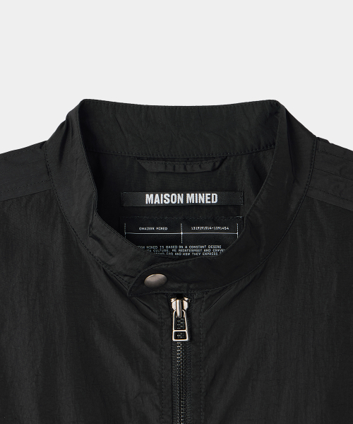 MAISON MINED(メゾンミネド)の「LIGHT-WEIGHT RIDER JACKET BLACK(ライダースジャケット・メンズ・その他・MEDIUM/LARGE)」の9枚目の写真
