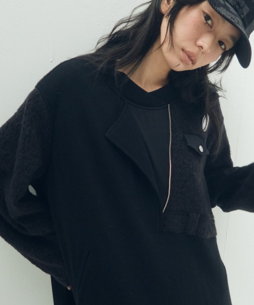STOF（ストフ）の「STOF/ストフ/Mixture Rider One-Piece（ワンピース・レディース・グレー/ブラック・S/M）」の2枚目の写真