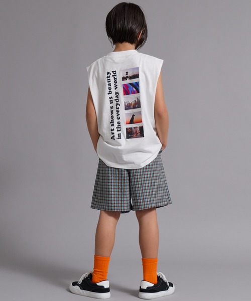 PAIRMANON STREET（ペアマノンストリート）の「【90-160cm】サッカーチェック ショートパンツ【PAIRMANON STREET】（その他パンツ・キッズ・グリーン/ブラウン/ブラック/ネイビー・110/150/120/100/90/140/130/160）」の11枚目の写真