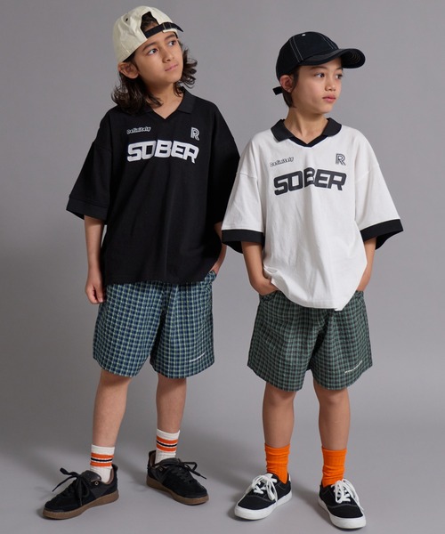 PAIRMANON STREET（ペアマノンストリート）の「【90-160cm】サッカーチェック ショートパンツ【PAIRMANON STREET】（その他パンツ・キッズ・グリーン/ブラウン/ブラック/ネイビー・110/150/120/100/90/140/130/160）」の19枚目の写真