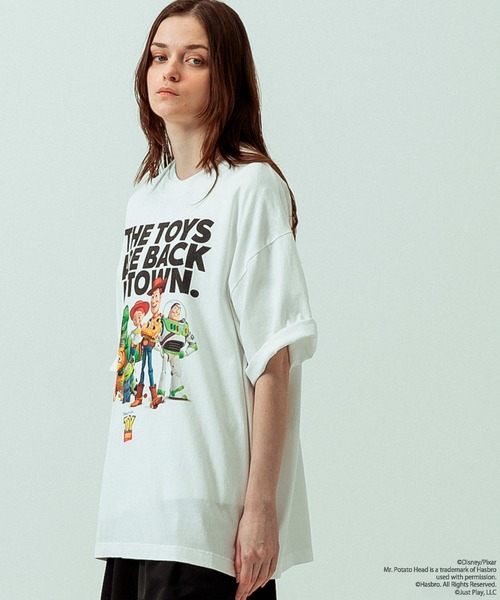 SLICK（スリック）の「【SLICK/スリック】SLICK / TOY STORY Print T-shirt 01/トイストーリー/パウダー加工プリントTシャツ/オーバーサイズ シルエット/ ビンテージ / ディズニー/ピクサー（Tシャツ/カットソー・メンズ・ホワイト/ブラック・3/2/1）」の20枚目の写真