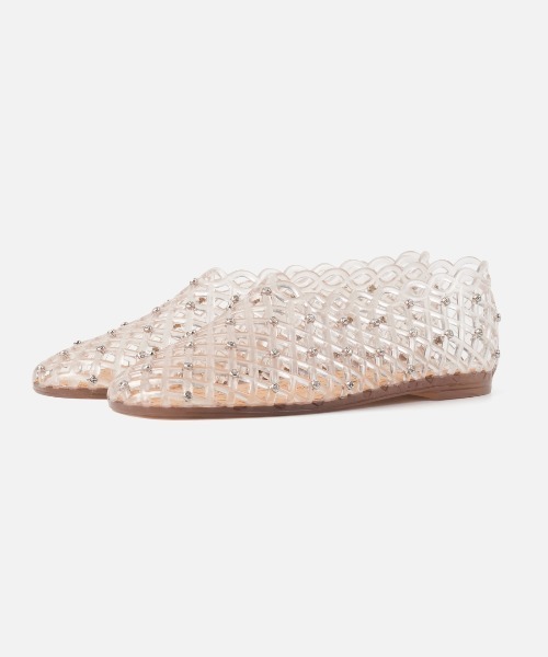 STEVE MADDEN(スティーブマデン)の「エアリーストーンジェリーパンプス/S.MADDEN GROVE-R-XS(パンプス・レディース・クリア・22.5cm/23.5cm/24.0cm/25.0cm)」の2枚目の写真