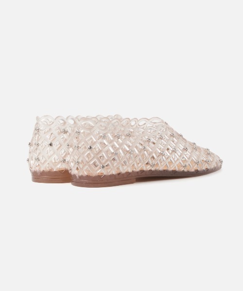 STEVE MADDEN(スティーブマデン)の「エアリーストーンジェリーパンプス/S.MADDEN GROVE-R-XS(パンプス・レディース・クリア・22.5cm/23.5cm/24.0cm/25.0cm)」の4枚目の写真