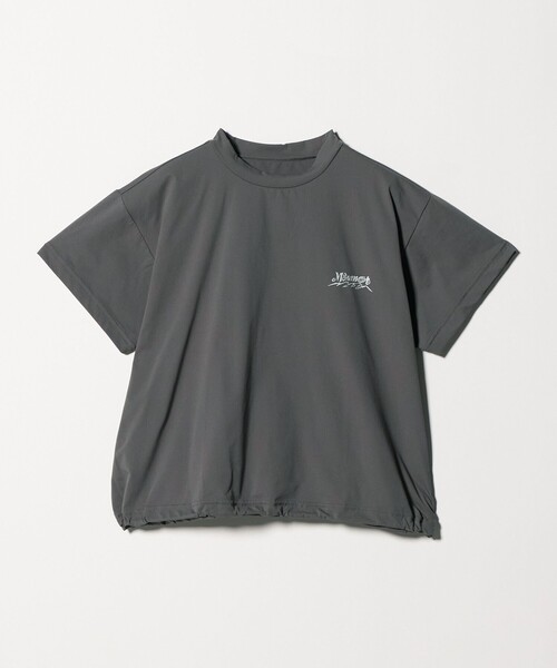 MARMOT（マーモット）の「【別注】＜Marmot＞ラッシュ Tシャツ/ キッズ 140cm-150cm（Tシャツ/カットソー・キッズ・グレー系/ブラック・150cm/140cm）」の2枚目の写真