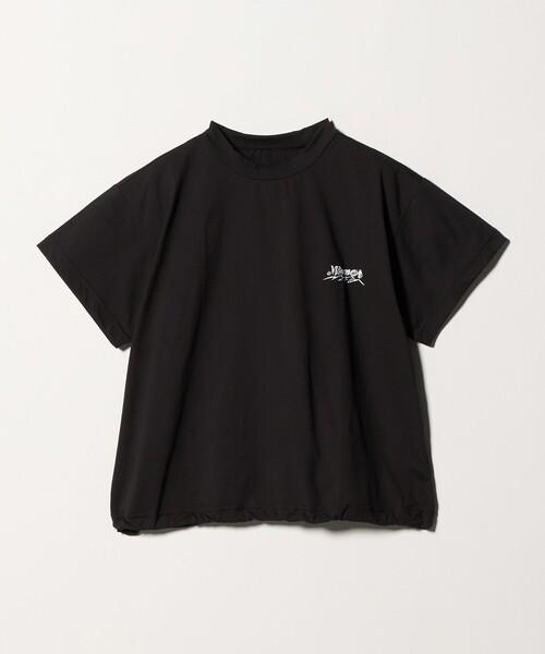 MARMOT（マーモット）の「【別注】＜Marmot＞ラッシュ Tシャツ/ キッズ 140cm-150cm（Tシャツ/カットソー・キッズ・グレー系/ブラック・150cm/140cm）」の4枚目の写真