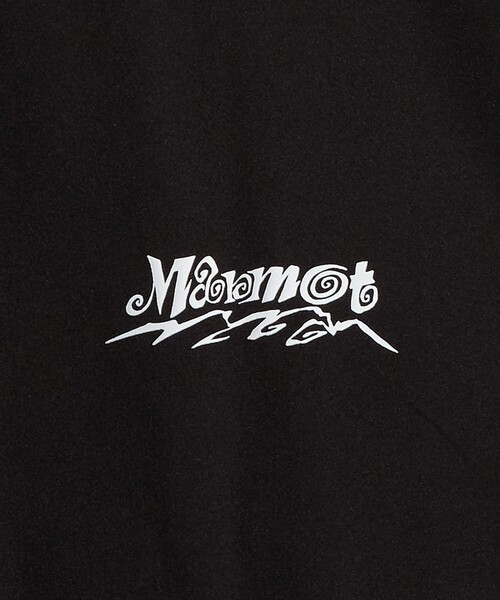 MARMOT（マーモット）の「【別注】＜Marmot＞ラッシュ Tシャツ/ キッズ 140cm-150cm（Tシャツ/カットソー・キッズ・グレー系/ブラック・150cm/140cm）」の7枚目の写真
