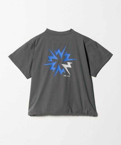 MARMOT（マーモット）の「【別注】＜Marmot＞ラッシュ Tシャツ/ キッズ 140cm-150cm（Tシャツ/カットソー・キッズ・グレー系/ブラック・150cm/140cm）」の10枚目の写真