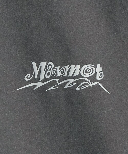 MARMOT（マーモット）の「【別注】＜Marmot＞ラッシュ Tシャツ/ キッズ 140cm-150cm（Tシャツ/カットソー・キッズ・グレー系/ブラック・150cm/140cm）」の14枚目の写真