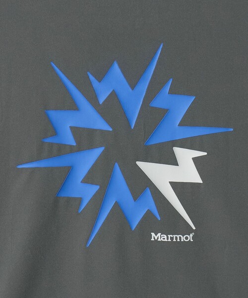 MARMOT（マーモット）の「【別注】＜Marmot＞ラッシュ Tシャツ/ キッズ 140cm-150cm（Tシャツ/カットソー・キッズ・グレー系/ブラック・150cm/140cm）」の15枚目の写真