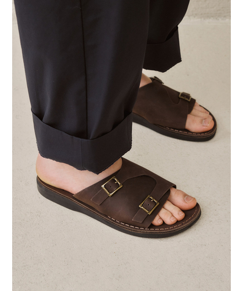JERUSALEM SANDALS(エルサレム サンダル)の「1016NN SETH_BROWN (セス)(サンダル・レディース・その他・23cm/23.5cm/24cm/24.5cm/25cm/26cm/27cm/28cm)」の1枚目の写真