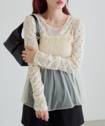 kastane ♡ トップス 新色追加/4色展開】スタッズデザイントップス | Kastane(カスタネ