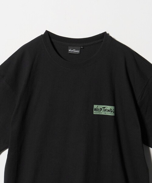 WILD THINGS(ワイルドシングス)の「<WILD THINGS>80S CLIMBER Tシャツ(Tシャツ/カットソー・メンズ・ブラック/ホワイト・M/XL/L)」の8枚目の写真