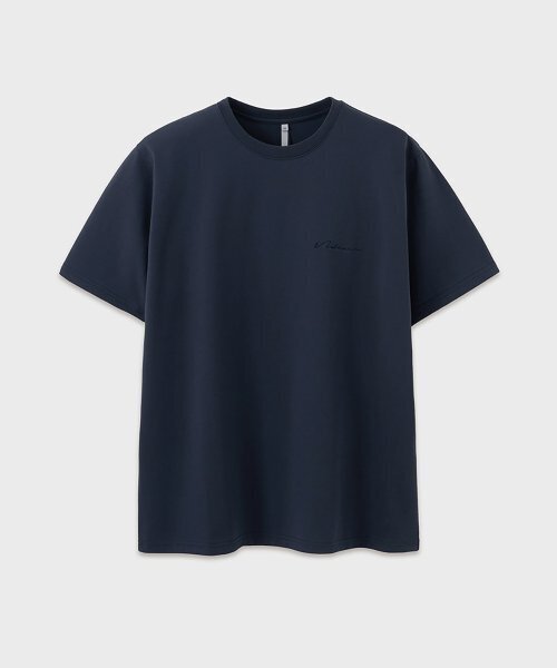 NOIRER（ノイア）の「スーピマコットンラグジュアリーティーシャツ（ネイビー）（Tシャツ/カットソー・メンズ・その他・48/50/52）」の2枚目の写真