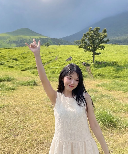 CATTLINE(カトリン)の「ダブルフリルスリーブレスワンピースブラック(ワンピース・レディース・ブラック・FREE)」の16枚目の写真