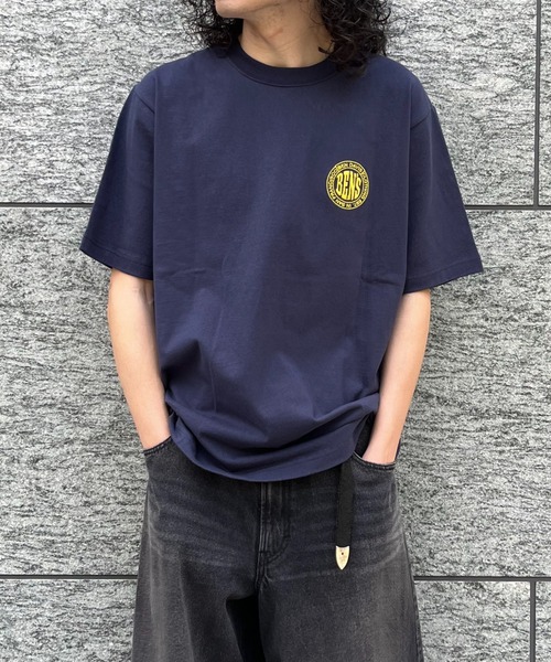 BEN DAVIS(ベンデイビス)の「∴WEGO/【WEB限定】BENDAVIS サークルロゴT(Tシャツ/カットソー・メンズ・ホワイト/ネイビー/ブラック・LARGE/MEDIUM)」の1枚目の写真