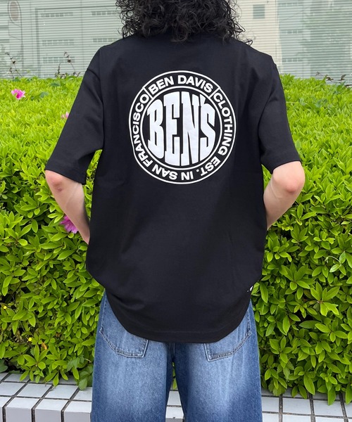 BEN DAVIS(ベンデイビス)の「∴WEGO/【WEB限定】BENDAVIS サークルロゴT(Tシャツ/カットソー・メンズ・ホワイト/ネイビー/ブラック・LARGE/MEDIUM)」の17枚目の写真