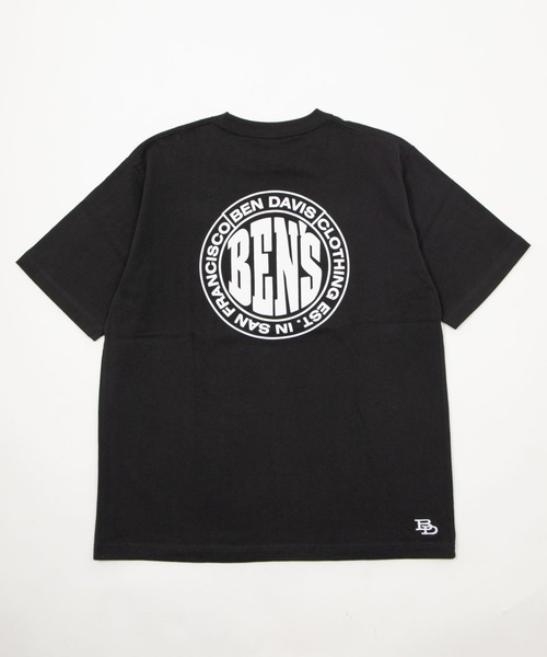 BEN DAVIS(ベンデイビス)の「∴WEGO/【WEB限定】BENDAVIS サークルロゴT(Tシャツ/カットソー・メンズ・ホワイト/ネイビー/ブラック・LARGE/MEDIUM)」の21枚目の写真