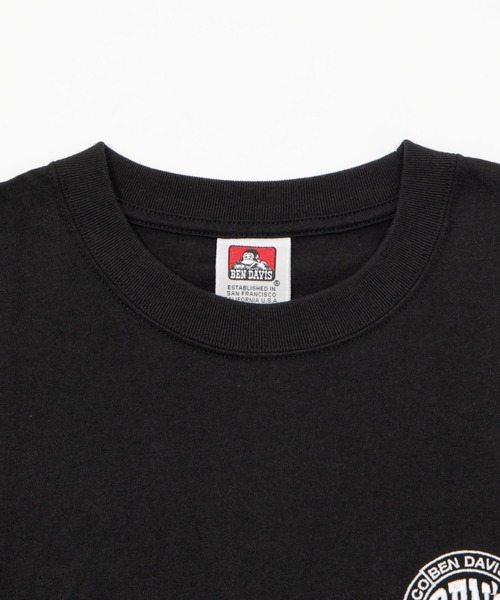 BEN DAVIS(ベンデイビス)の「∴WEGO/【WEB限定】BENDAVIS サークルロゴT(Tシャツ/カットソー・メンズ・ホワイト/ネイビー/ブラック・LARGE/MEDIUM)」の22枚目の写真