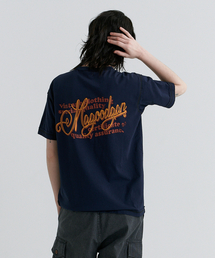 スウェグバー3594 ヴィンテージクローズ セミオーバーフィット ネイビー 半袖Tシャツ