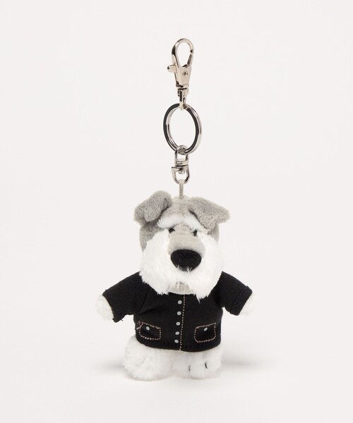 To b. by agnes b.(トゥービーバイアニエスベー)の「<To b. by agnes b.×NICI トリプルコラボ>バッグチャーム(キーホルダー・レディース・ダークグレー/グレー/ブラウン/ベージュ/ブラック/ナチュラル・FREE)」の3枚目の写真