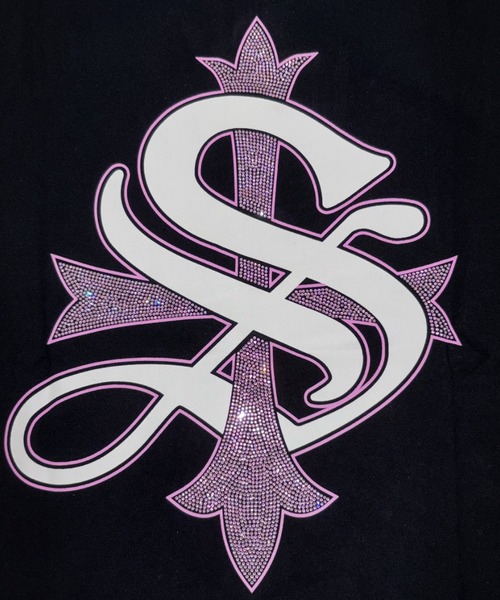 SUPPLIER（サプライヤー）の「A'GEM/9 × .kom 限定『SUPPLIER/サプライヤー』Cross Tee/クロスロゴ半袖Tシャツ（Tシャツ/カットソー・メンズ・ブラック×ピンク/ブラック×ブルー・L/XL）」の5枚目の写真