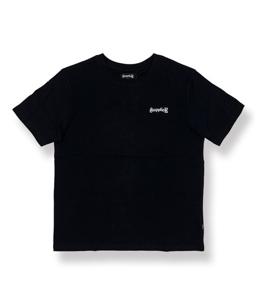 SUPPLIER（サプライヤー）の「A'GEM/9 × .kom 限定『SUPPLIER/サプライヤー』Cross Tee/クロスロゴ半袖Tシャツ（Tシャツ/カットソー・メンズ・ブラック×ピンク/ブラック×ブルー・L/XL）」の7枚目の写真