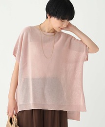 美品✦ヘヨンHYEON/ボートネックニットF/ピンク/♡カットマーク/袖先フリル HYEON☆ヘヨン☆apple pin knit☆アップルパイニット - メルカリ