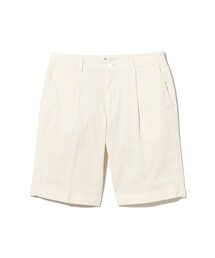 【別注】GERMANO / コットンストレッチ ギャバジン 1プリーツ ショーツ
